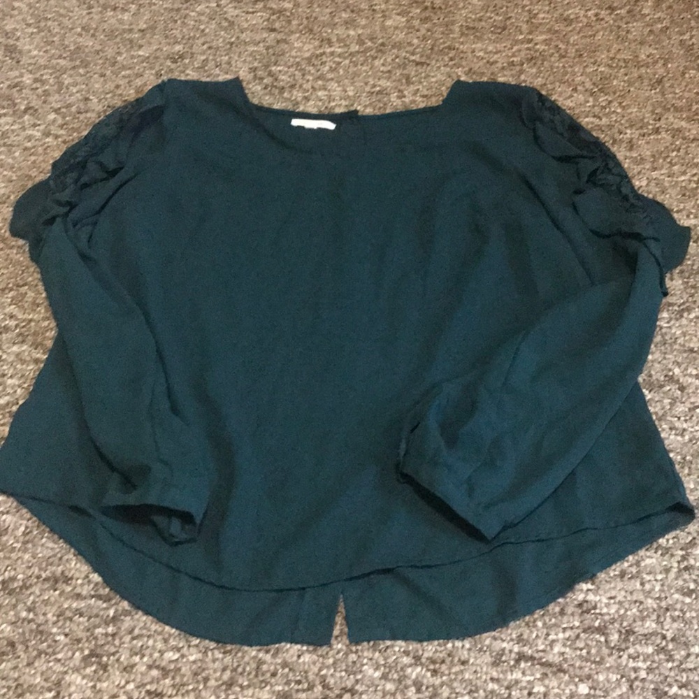 Green shirt